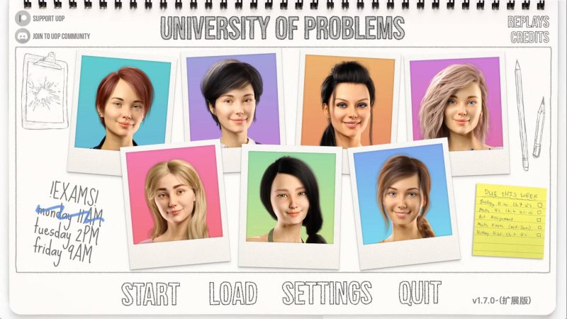【欧美SLG/汉化/动态】学院情缘(别名：问题大学)v1.7.0 AI版【PC+安卓/6.51G/更新】老色批福利社—lsp福利社老色批福利社